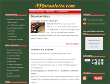 Tablet Screenshot of maroulette.com